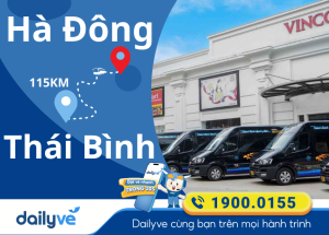 Vé xe từ Hà Đông đi Thái Bình