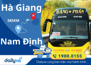 Vé xe từ Hà Giang đi Nam Định