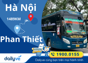 Vé xe từ Hà Nội đi Phan Thiết
