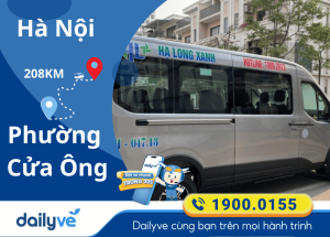 Vé xe từ Hà Nội đi phường Cửa Ông