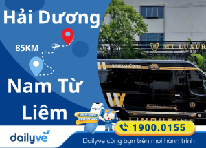 Vé xe từ Hải Dương đi Nam Từ Liêm