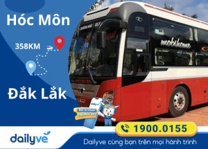 Vé xe từ Hóc Môn đi Đắk Lắk
