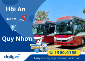 Vé xe từ Hội An đi Quy Nhơn