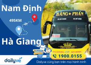 Vé xe từ Nam Định đi Hà Giang