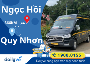 Vé xe từ Ngọc Hồi đi Quy Nhơn