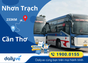 Vé xe từ Nhơn Trạch đi Cần Thơ