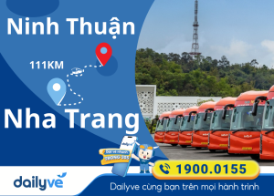 Vé xe từ Ninh Thuận đi Nha Trang