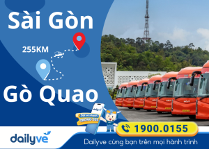 Vé xe từ Sài Gòn đi Gò Quao