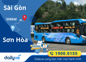 Vé xe từ Sài Gòn đi Sơn Hòa