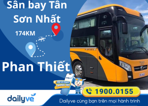 Vé xe từ Sân bay Tân Sơn Nhất đi Phan Thiết