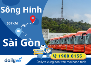 Vé xe từ Sông Hinh đi Sài Gòn