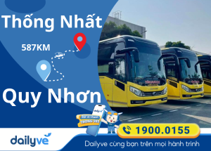 Vé xe từ Thống Nhất đi Quy Nhơn