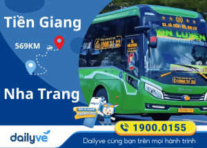 Vé xe từ Tiền Giang đi Nha Trang