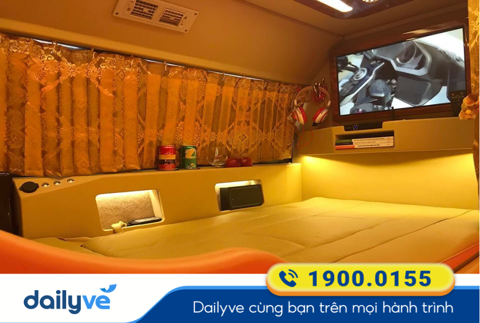 Giường Limousine thiết kế hiện đại và tiện nghi