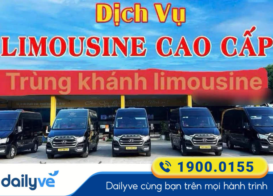 Nhà xe Trùng Khánh Limousine từ Cao Bằng đi Long Biên