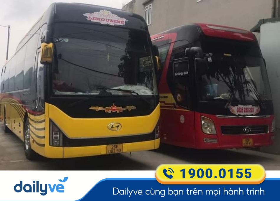 Nhà xe Hiền Hựu từ Bắc Yên đi Hà Nội