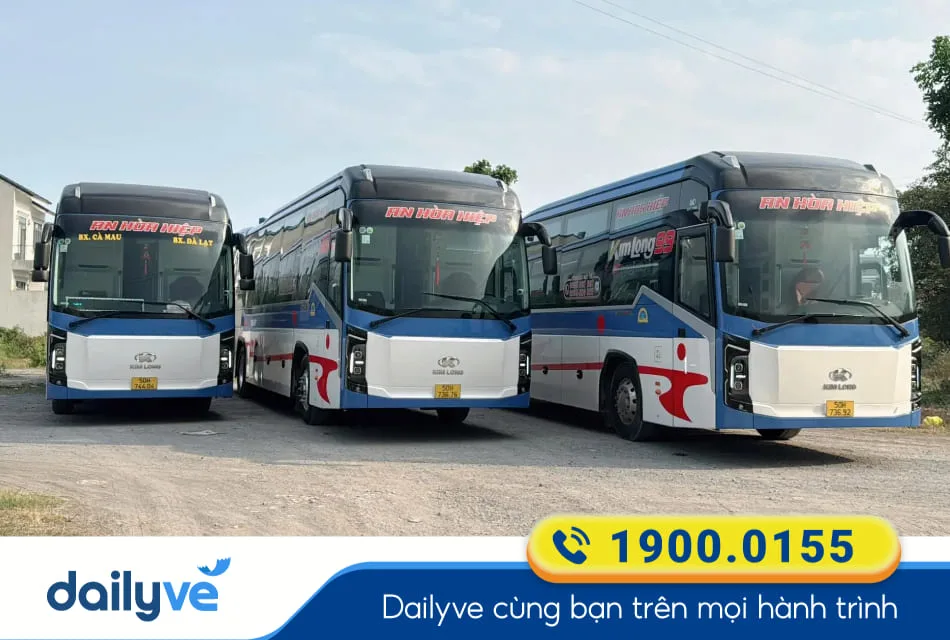 Nhà xe An Hòa Hiệp từ Bà Rịa Vũng Tàu đi Cà Mau