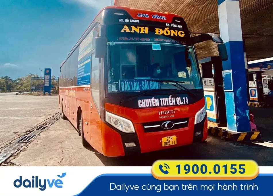 Nhà xe Anh Đồng chất lượng cao