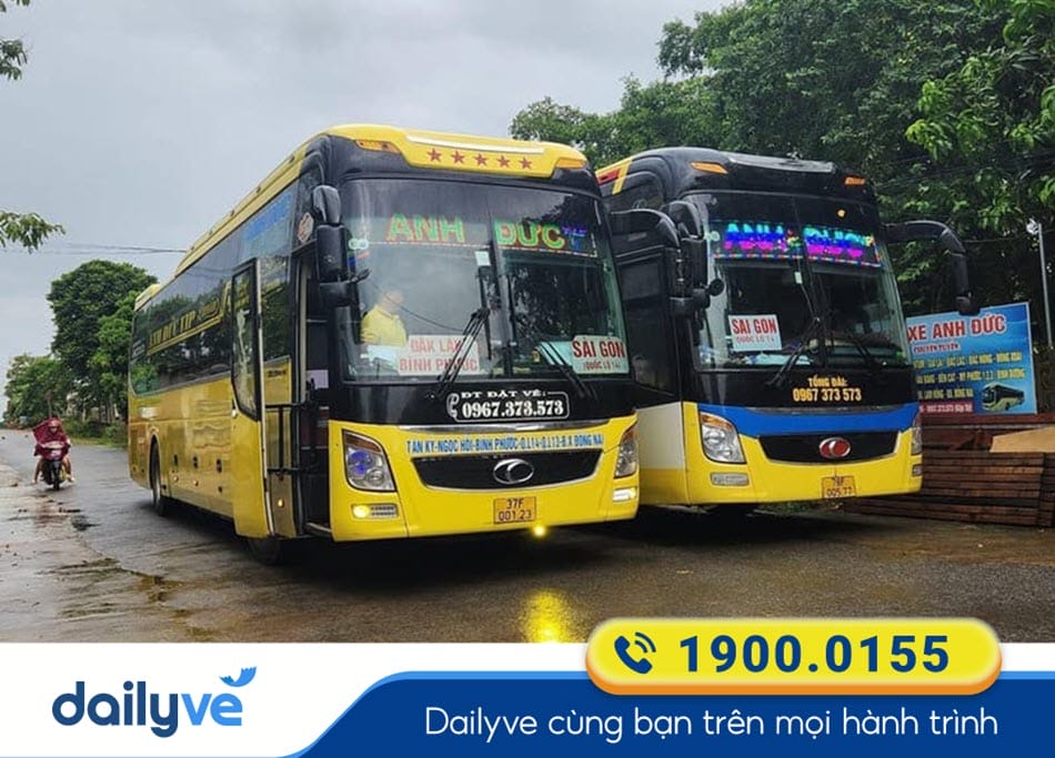 Nhà xe Anh Đức tuyến xe Sài Gòn đi Nghệ An chất lượng cao