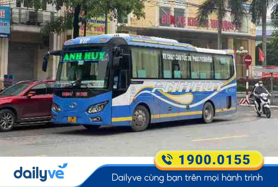 Nhà xe Anh Huy (Hải Phòng) từ Hải Dương đi Hà Đông