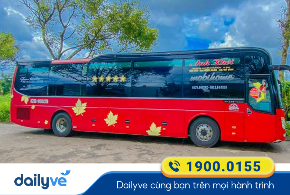 Nhà xe Anh Khôi từ Thanh Hóa đi Gia Lai