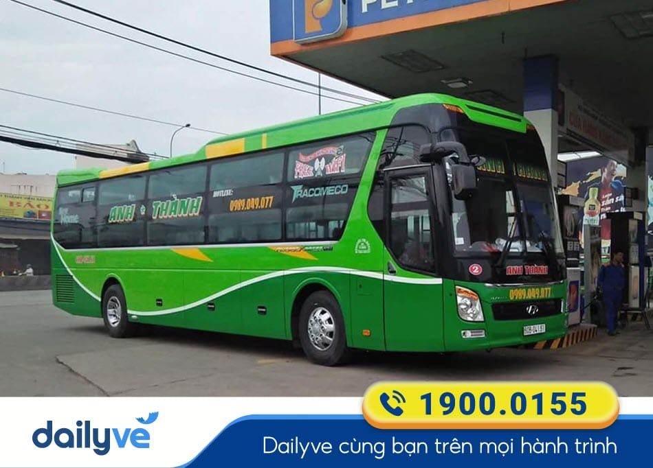 Nhà xe Anh Thành tuyến xe Sài Gòn đi Bình Phước giá tốt