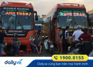Nhà xe Anh Thảo tuyến xe Sài Gòn đi Đắk Lắk giá tốt