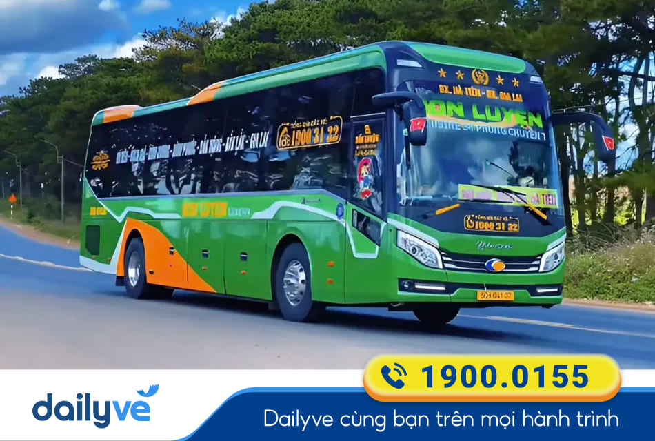 Nhà xe Bốn Luyện Express từ An Nhơn đi Đồng Nai