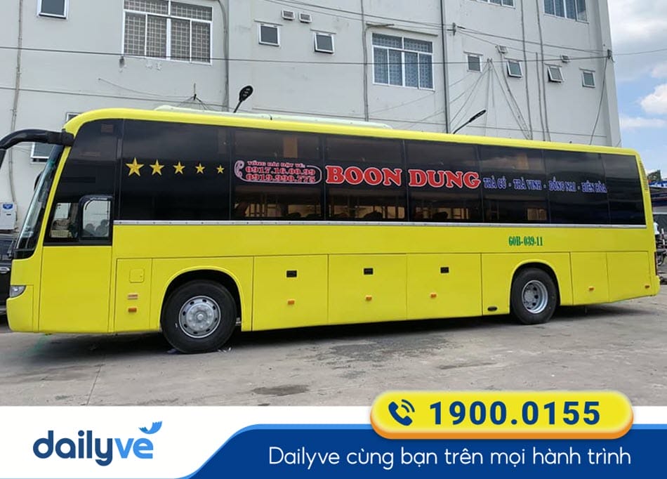 Nhà xe Boon Dung tuyến xe Đồng Nai đi Trà Vinh