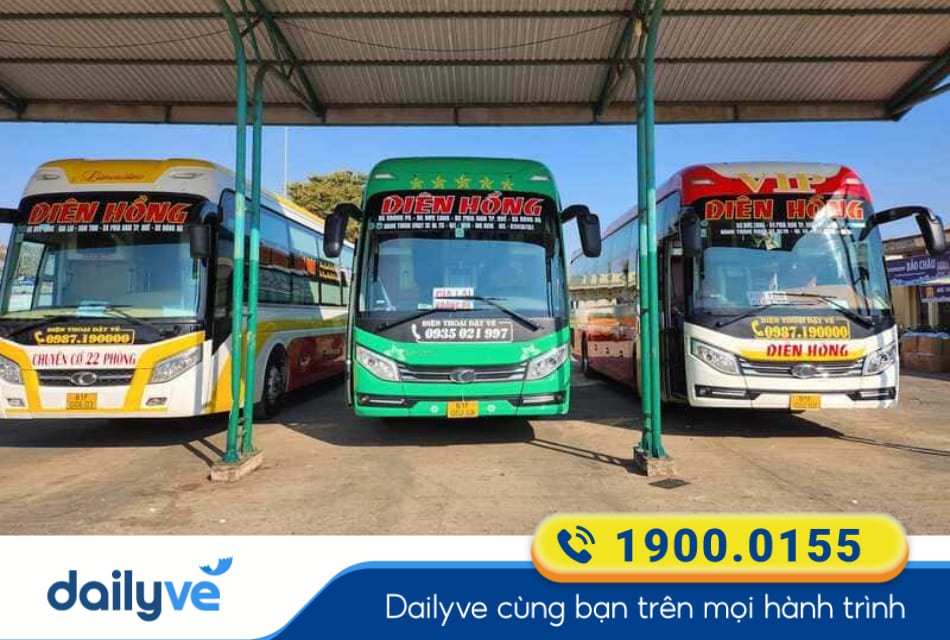 Nhà xe Diên Hồng (Đà Nẵng) từ Đà Nẵng đi Đức Phổ