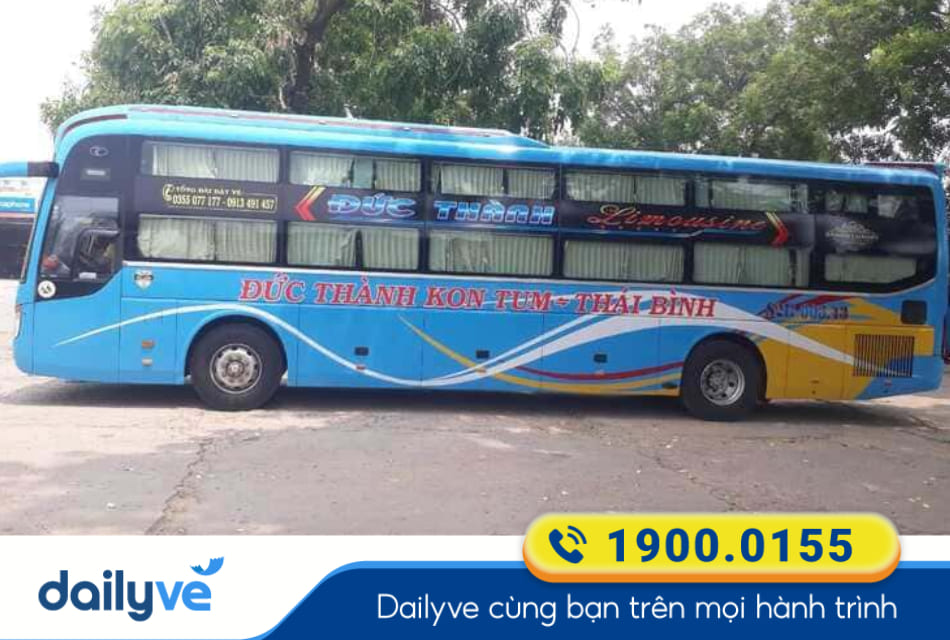 Nhà xe Đức Thành (Kon Tum) từ Đồng Hới đi Ninh Bình