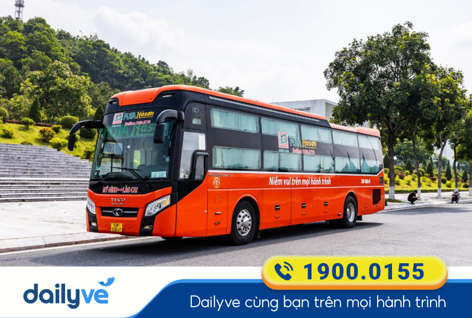 Nhà xe FUTA Hà Sơn từ Lào Cai đi Vĩnh Phúc