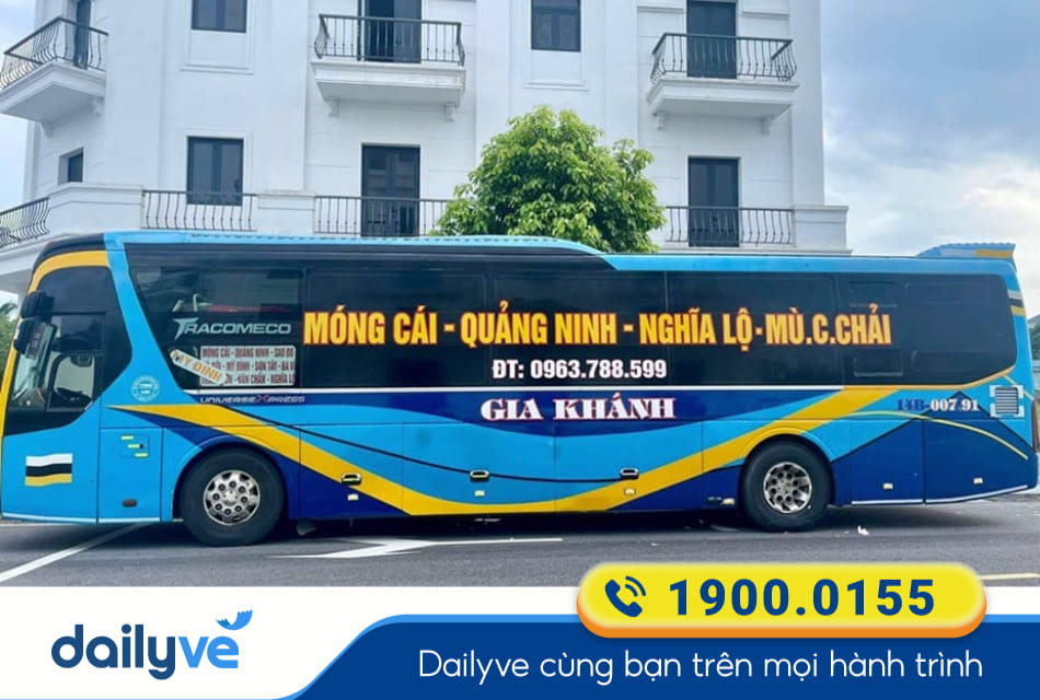 Nhà xe Gia Khánh từ Quảng Ninh đi Ba Vì