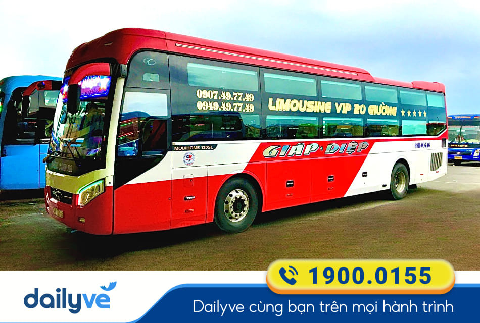 Nhà xe Giáp Diệp từ Giá Rai đi Cần Thơ