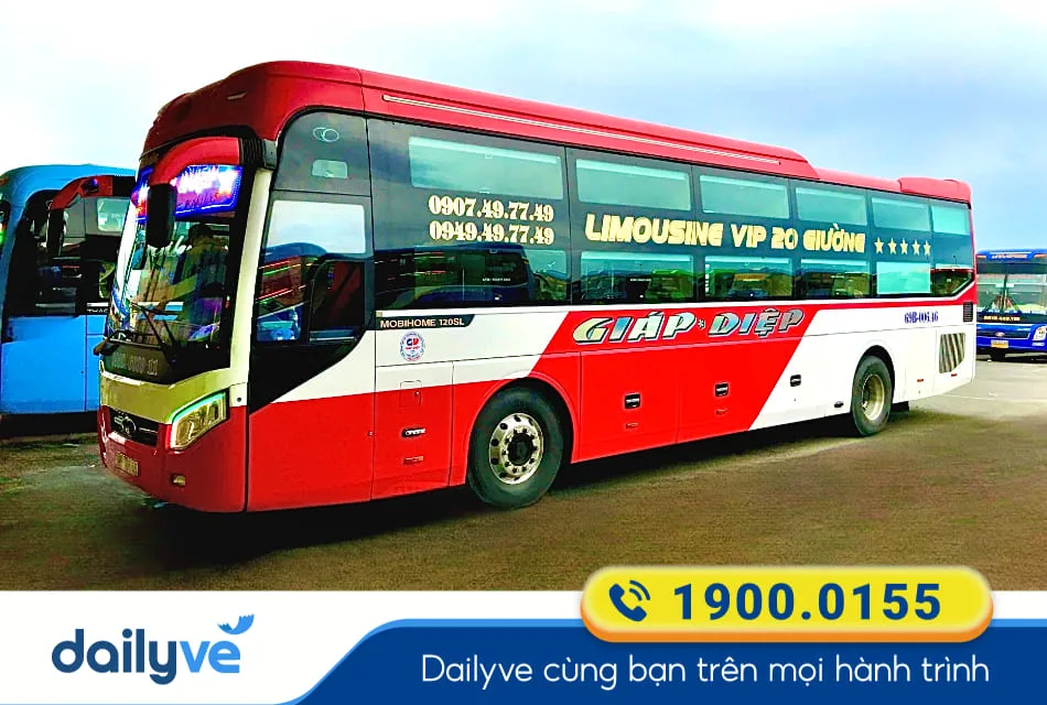 Nhà xe Giáp Diệp từ Giá Rai đi Cần Thơ