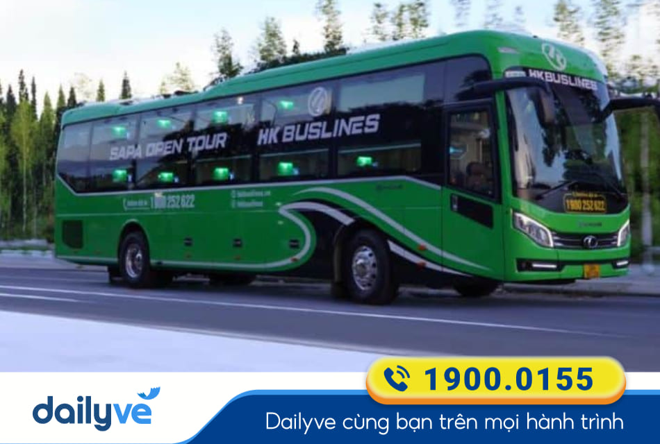 Nhà xe HK Buslines từ Cầu Giấy đi Sa Pa