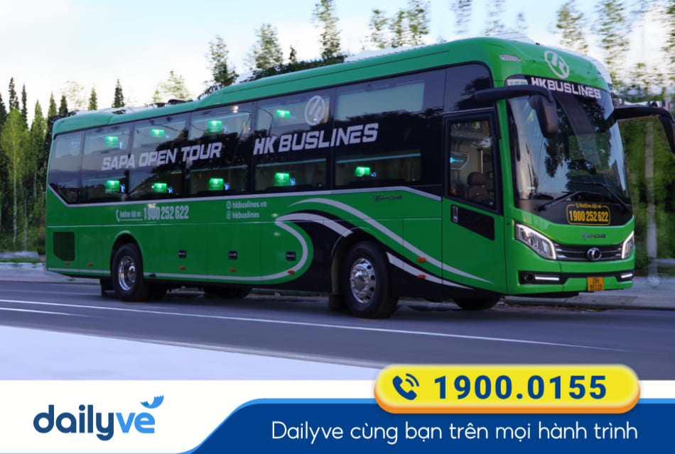 Nhà xe HK Buslines từ Sa Pa đi Quảng Ninh