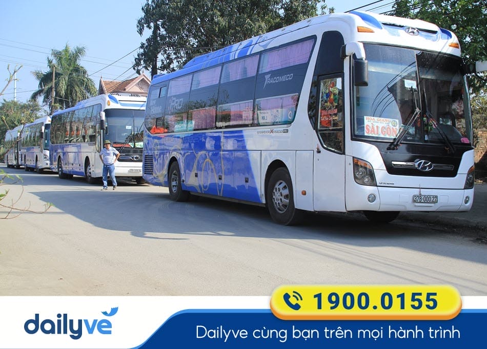 Nhà xe Hoa Giang tuyến xe Sài Gòn đi Nghệ An