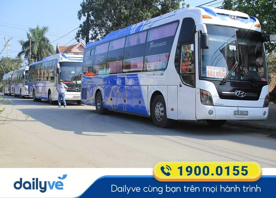 Nhà xe Hoa Giang tuyến xe Sài Gòn đi Nghệ An