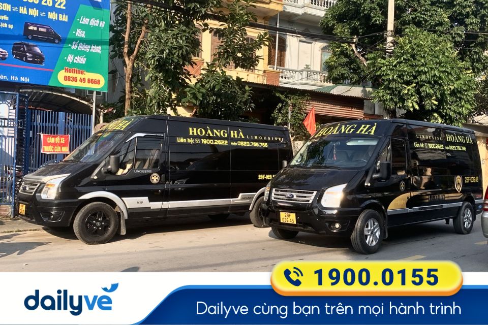 Nhà xe Hoàng Hà Limousine từ Quảng Yên đi Phú Thọ