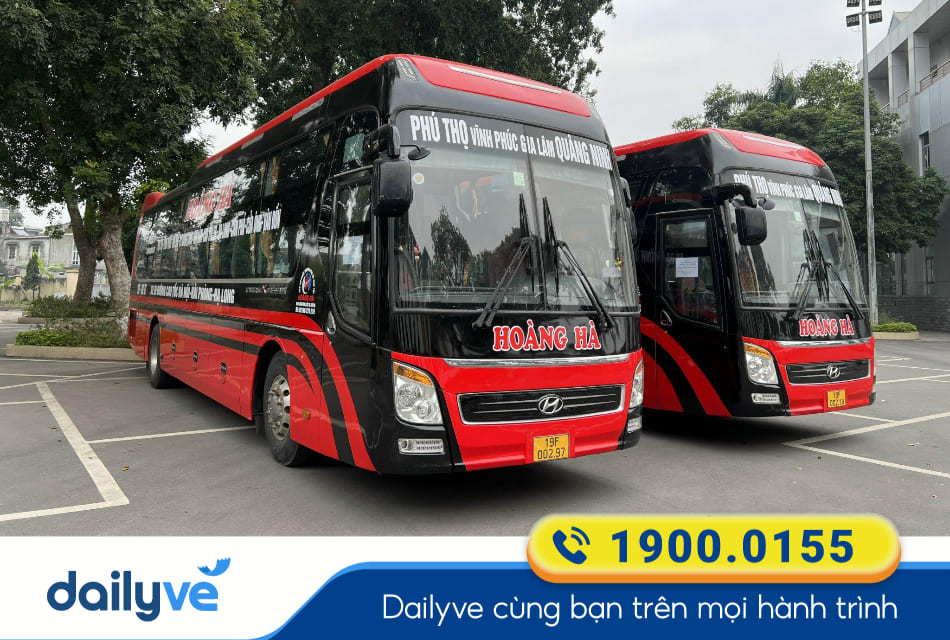 Nhà xe Hoàng Hà (Phú Thọ) từ Vĩnh Tường đi Hải Phòng
