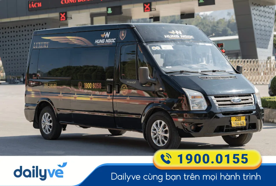 Nhà xe Hùng Ngọc - Sông Lìu Limousine từ Hà Nội đi Cao Lộc