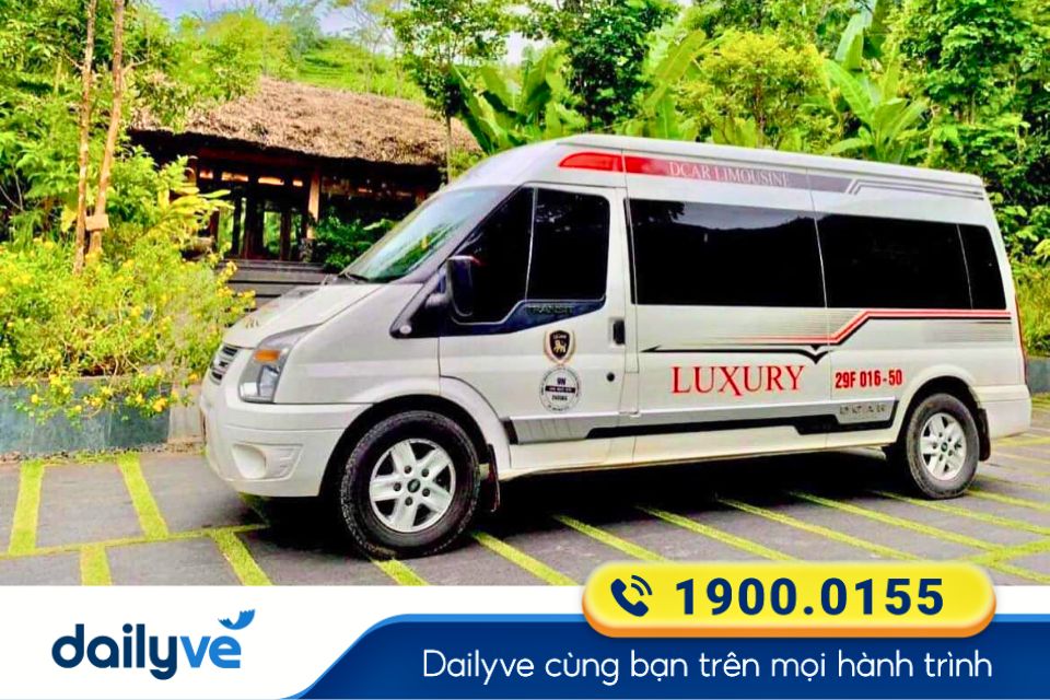 Nhà xe Hương Kiên Limousine từ Mai Châu đi Hà Nội
