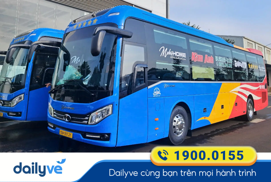 Nhà xe Kim Anh từ Đắk Lắk đi Đức Trọng