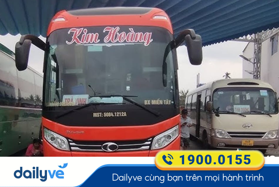 Nhà xe Kim Hoàng từ Cầu Kè đi Sài Gòn