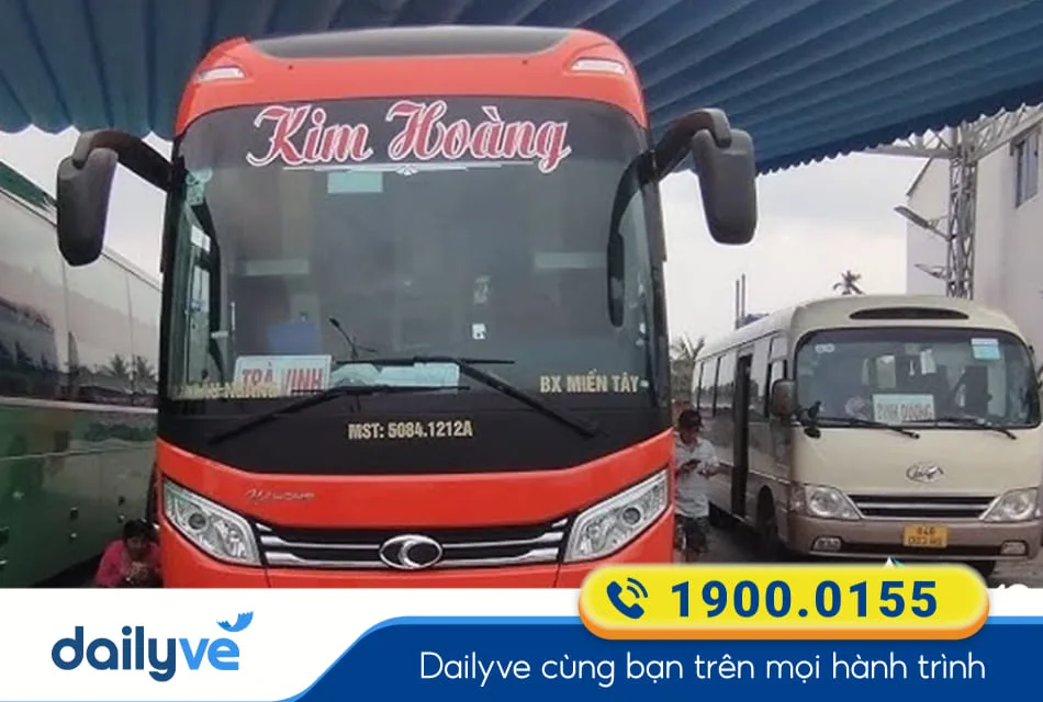 Nhà xe Kim Hoàng từ Cầu Kè đi Sài Gòn