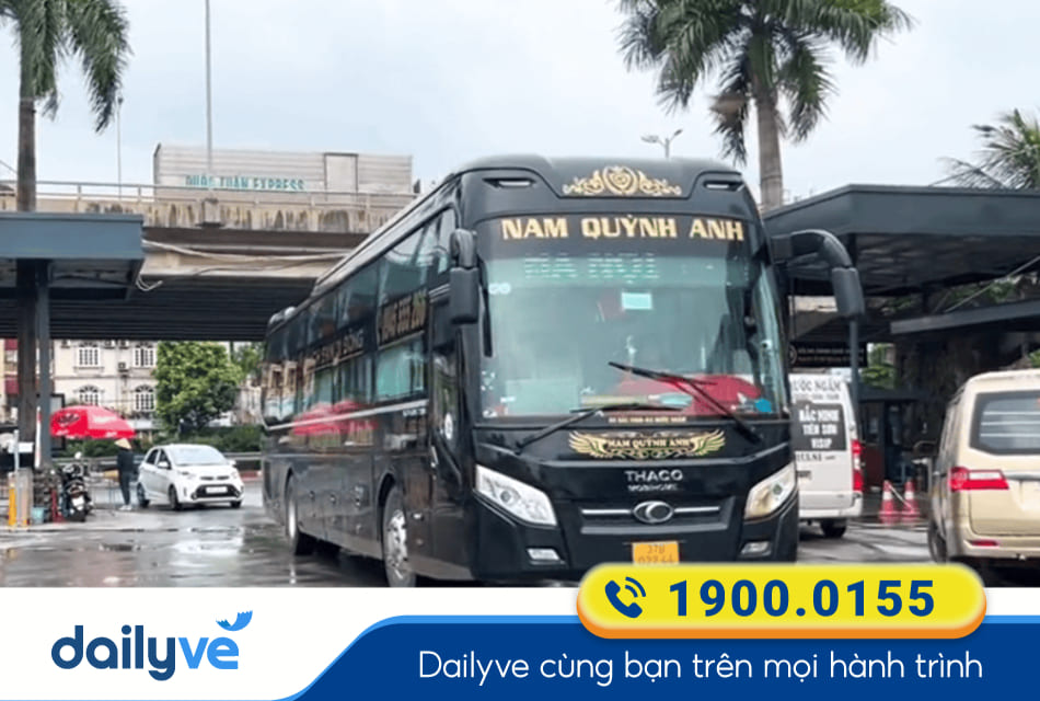 Nhà xe Nam Quỳnh Anh từ Long Biên đi Thanh Hóa