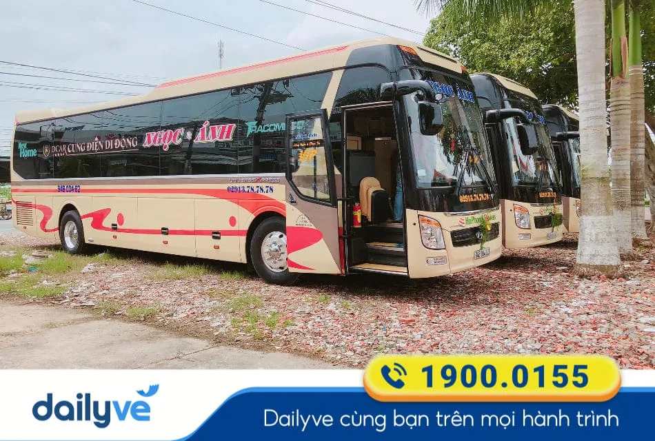 Nhà xe Ngọc Ánh (Sài Gòn) từ Mỹ Tho đi Cà Mau