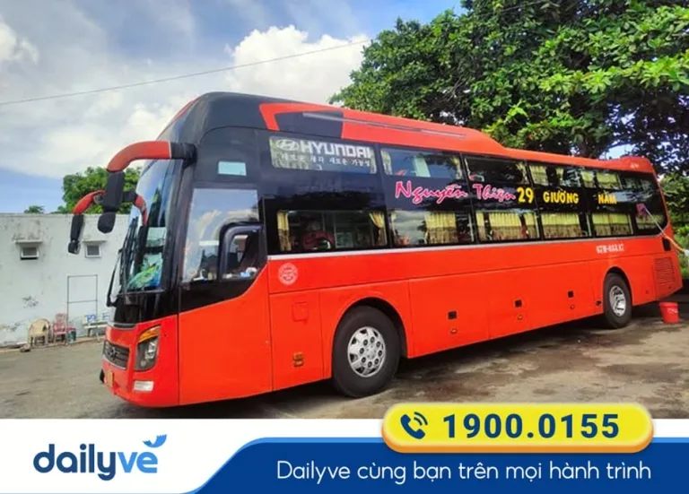 Nhà xe Nguyễn Thiện tuyến xe Trà Vinh đi An Giang giá rẻ