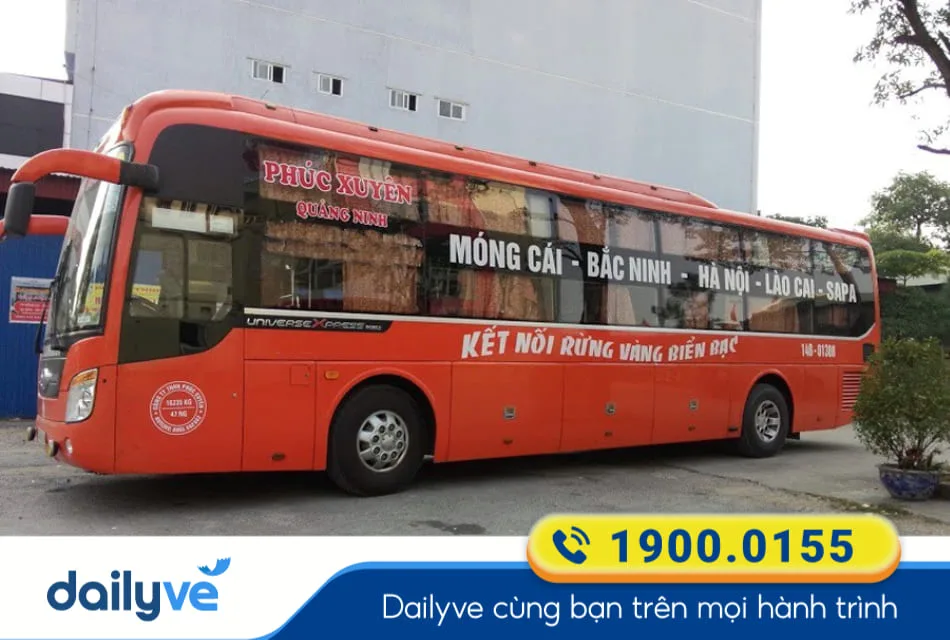 Nhà xe Phúc Xuyên từ Sa Pa đi Quảng Ninh